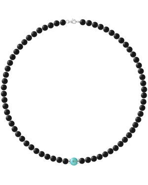 Rodney & Rolf Necklace Sterling 925 Glasgow - Black