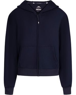Trespass Ladies Sileas Active Full Zip Hoodie - Blue