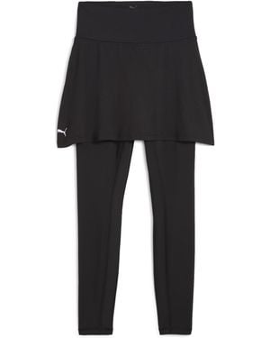 PUMA Modest 2-In-1 Running Tights - Black