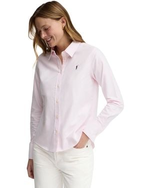 POLO CLUB Long Sleeve Regular Fit Shirt Shirt-L-S25 - Pink