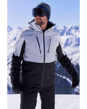 Mountain Warehouse 'Interstellar' Padded Ski Jacket Waterproof Breathable Winter Coat - Blue