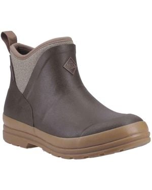Muck Boot Originals Rubber /Herringbone Wellington - Brown