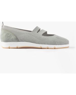 Rieker L3053-52 Shoes Textile - White