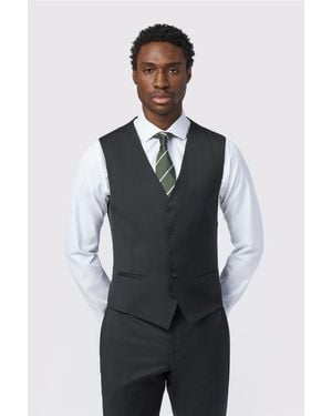 Alexandre Silver Label V-Neck Tailored Suit Waistcoat - Blue
