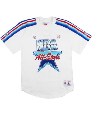 Mitchell & Ness Nba Mesh All Star T-Shirt - Blue