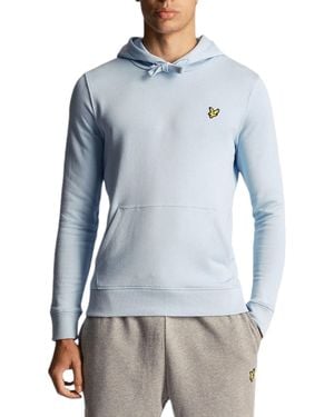 Lyle & Scott Hoodies Long Sleeve Winter Pullover Jumpers - Blue