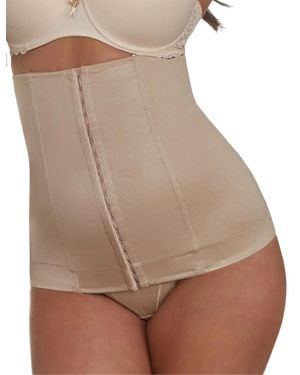 Pour Moi 16601 Hourglass Firm Control Waist Cincher - Brown