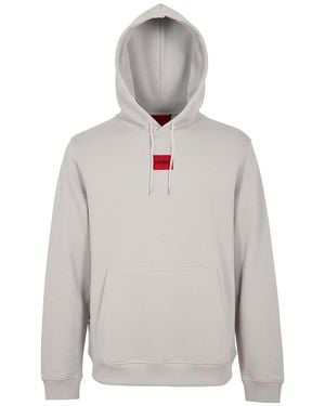 HUGO Over The Head Hoodie - Grey
