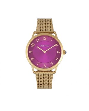 Bertha Abby Swiss Bracelet Watch - Pink