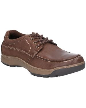 Hush Puppies Tucker Memory Foam Leather - Brown