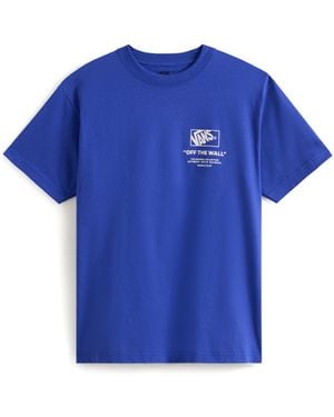 Vans Stacked Hi Short Sleeves Tee - Blue