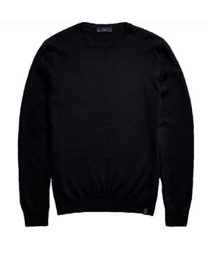 Fay Luxurious 100% Wool Jumper - Blue