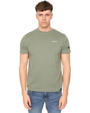 Duck and Cover Landway T-Shirt Cotton - Green