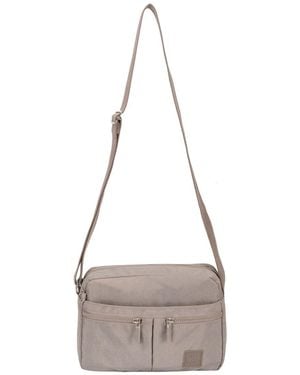 Art-sac Multi Zip Cross Body Bag - White