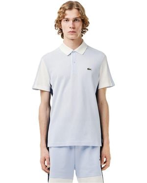 Lacoste Regular Fit Short Sleeve Polo Shirt - Blue