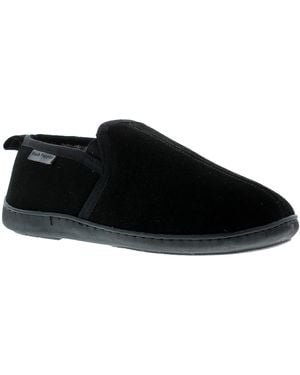 Hush Puppies Arnold Slip On Suede Memory Foam - Black