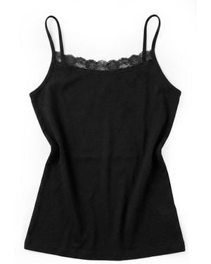 Öts Fitted Tank Top - Black