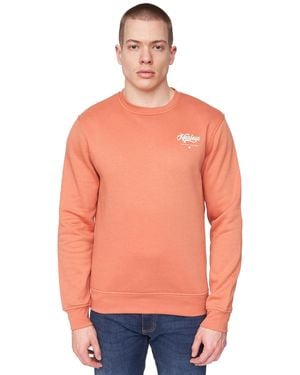 Henleys Scripthen Crew Sweatshirt - Orange