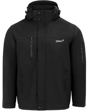 Gelert Solid Hooded Regular Parka - Black