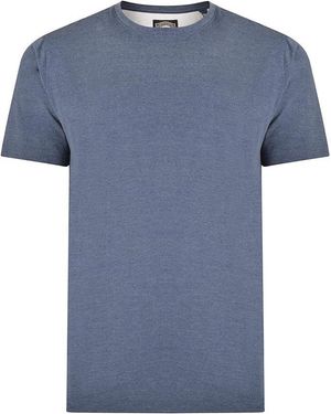 KAM Jeanswear Kam Denim T-Shirts Big & Tall Short Sleeve Crew Neck - Blue