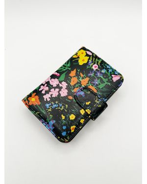 SVNX Garden Flower Clasp Wallet - Blue