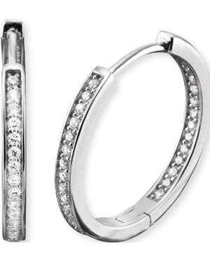 Engelsrufer Ere-Lisa-Zi-Cr Ladies Lisa Earrings Sterling - White