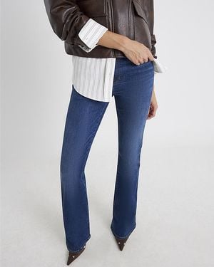 River Island Bootcut Jeans Mid Rise Cotton - Blue