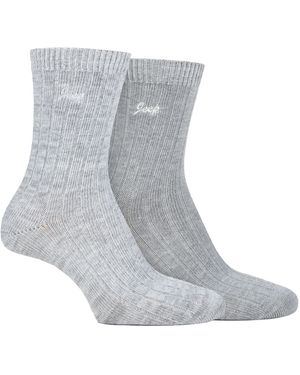 Jeep Walking Boot Socks - Grey
