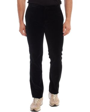 Emporio Armani Velvet Dress Trousers 01P630 - Black