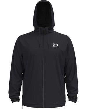 Under Armour Rival Woven Windbreaker - Blue