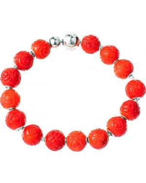 Thomas Sabo Kt0147-870-10-L16 Ladies Bracelet - Red