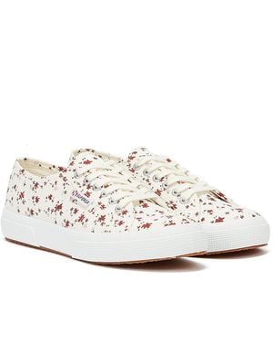 Superga 2750 Cotu Print Trainers - White