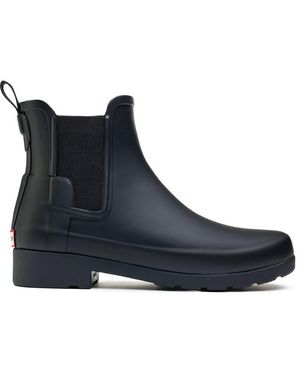 HUNTER Refinded Chelsea Boots - Blue