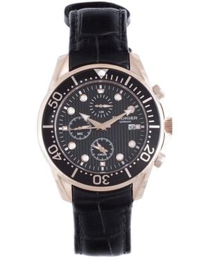Rudiger Chemnitz Watch Leather - Black