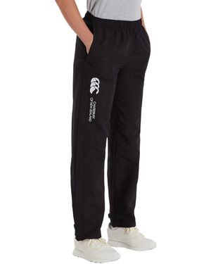 Canterbury Ladies Open Hem Tracksuit Bottoms - Black