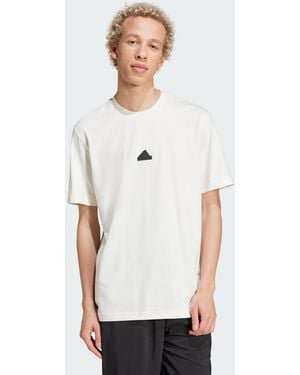 adidas City Escape Graphic Tee - White