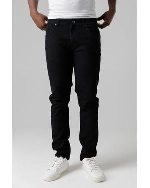 Tokyo Laundry Slim Fit Cotton Blend Jeans - Black
