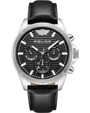 Police Pewjf2227810 Malawi Watch - Black