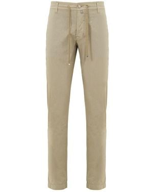 Jacob Cohen Drawstring Casual Trousers - Natural