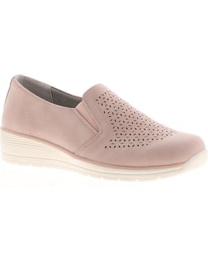 Ever So Soft Wedges Comfort Cathy Slip On - Black