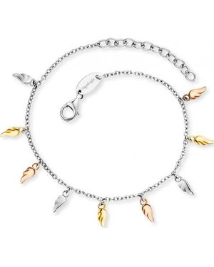 Engelsrufer Erb-Flywing9-Trico Ladies Flying Wings Bracelet - White