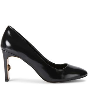 Kurt Geiger Kurt Geiger Court Heels Camel Leather Victoria - Black