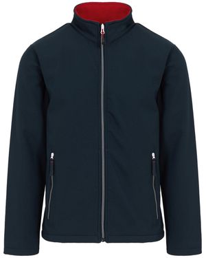 Regatta Ascender Plain Double Layered Soft Shell Jacket /Classic) - Blue
