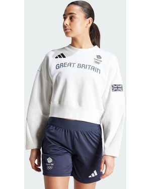 adidas Originals Team Gb Sweatshirt - White