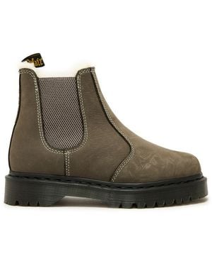 Dr. Martens Dr 2976 Bex Faux Fur-Lined Platform Boots - Brown