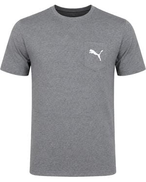 PUMA Pocket M 2.0 T-Shirt Cotton - Grey