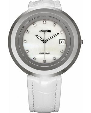 JOWISSA Cyclon 'Smother Of Pearl Watch - Grey