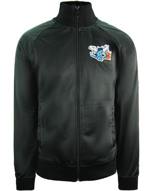 Mitchell & Ness Charlotte Hornets Track Jacket - Black