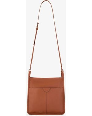 Clarks Mila Crossbody Tan Bags - White