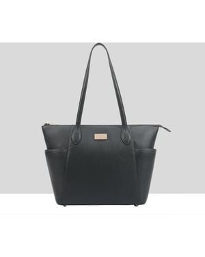 Paul Costelloe Morava Leather Tote/Shoulder Bag - Black